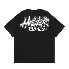 Hellstar T Shirt Creative Printing High-quality pure cotton high-street clothing