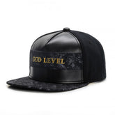 Trendy flat brimmed snapback hatsunisex spring autum