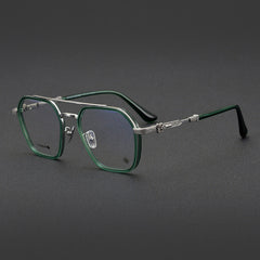 CHH Chrome Hearts Glasses Japanese Handmade Double Beam Glasses Frame Sunglasses