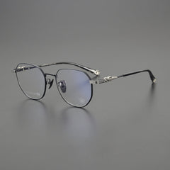 CHH Chrome Hearts Glasses Ultra Light Pure Titanium Small Frame Vintage Glasses Frame