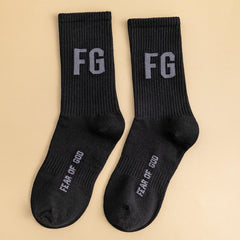 Fog ESSENTIALS Socks Alphabet Street Tall Cotton Socks