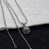 CHH Chrome heart Cross Necklace Vintage Cross Pendant for Men and Women