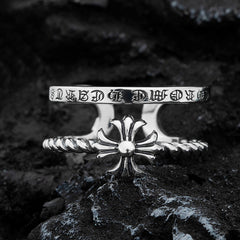 CHH Chrome heart Cross Ring