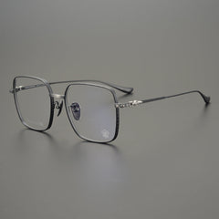 CHH Chrome Hearts Glasses Versatile Ultra Light Pure Titanium Myopia Glasses Frame