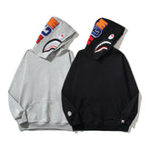 Bathing Ape Bape Hoodie Embroidery Solid Color Sweater Men