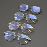 CHH Chrome Hearts Glasses Double Beam Ultra Light Titanium Frame Myopia Glasses Frame