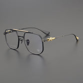 CHH Chrome Hearts Glasses Vintage Versatile Double Beam Large Frame Myopia Glasses Frame