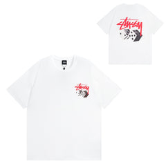 Stussy T Shirts Casual Versatile Loose T Shirts Couple