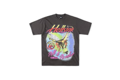 Hellstar T Shirt Pure Cotton Angel Print High-quality pure cotton high-street clothing