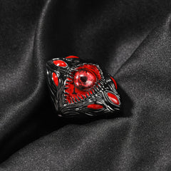 Rings Niche Design Eyes Parasitic Ring ins Wind Premium Retro Spectrum