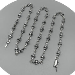 CHH Chrome heart Cross Necklace Vintage Men's and Women's Cross Necklace