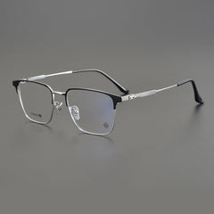 CHH Chrome Hearts Glasses Ultra Light Pure Titanium Half Frame