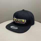 Rockstar Rockstar Flat Rim Hat American Street Trend Hip Hop Baseball Hat Off-Road Motorcycle Hat