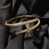 Bracelet Sword of Justice Bracelet Copper Zircon Full Diamond Trend Armament Jesus Pieces Spectrum