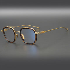 CHH Chrome Hearts Glasses Double-bridge Square Eyeglass Frames