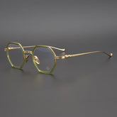 CHH Chrome Hearts Glasses Double Beam Retro Pure Titanium Ultra Light Glasses Frame