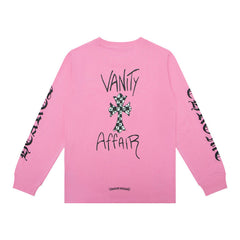 CHH Heart Long Sleeve Shirt Unisex Fashion Loose Long Sleeve Shirt