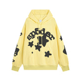 Sp5der Hoodie & Sweatpants Fleece-Lined Star Print