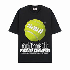BIG FACE T shirts Pure Cotton High-Street Fashion