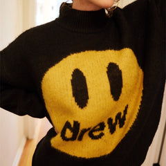 DREW HOUSE Sweater Smiley-face turtleneck sweater