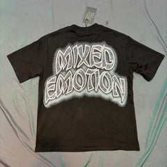 MIXED EMOTION T SHIRTS High-quality streetwear made from 260g pure cotton fabric.