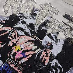 BKYS T Shirts Hot Diamond terry