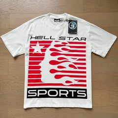 Hellstar T shirts High-street style, pure cotton, loose fit