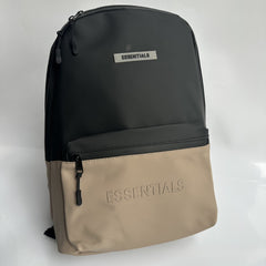 Mens Fog Essentials Bag FOG Leather String Color Splicing Embossed LOGO Backpack