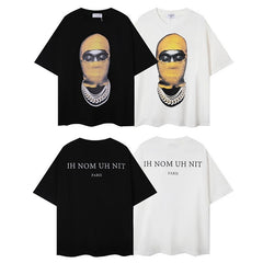 IH NOM UH NIT T shirts High-quality pure cotton streetwear style
