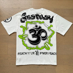 Hellstar T shirts High-street style, pure cotton, loose fit