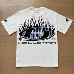 Hellstar T shirts High-street style, pure cotton, loose fit