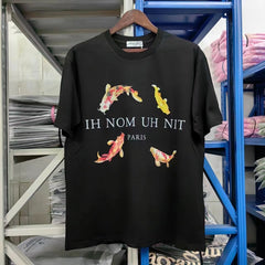 IH NOM UH NIT T shirts High-quality pure cotton streetwear style