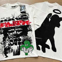 Hellstar T shirts High-street style, pure cotton, loose fit