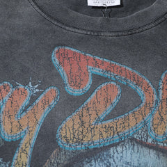 Valeforever Vale T Shirts Vintage-style washed and distressed look