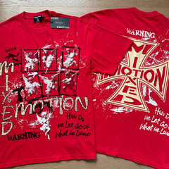 Mixed Emotion New Versatile Short-Sleeve T-Shirt