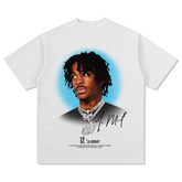 BIG FACE T shirts Pure Cotton High-Street Fashion