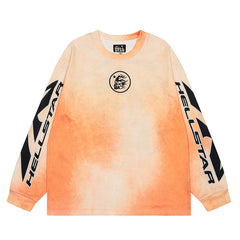 Hellstar Long Sleeve Shirts Hip-hop loose oversize High-quality pure cotton high-street clothing