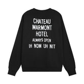 IH NOM UH NIT Crew neck sweatshirt High-quality pure cotton streetwear style