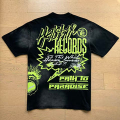 Hellstar T shirts High-street style, pure cotton, loose fit