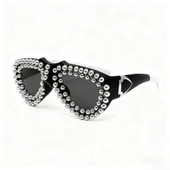 Trendy punk glasses retro