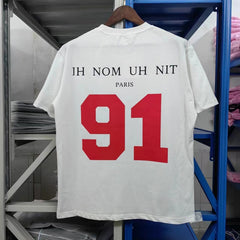 IH NOM UH NIT T shirts High-quality pure cotton streetwear style