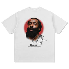 BIG FACE T shirts Pure Cotton High-Street Fashion