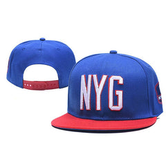 Trendy flat brimmed snapback hatscharlotteletter