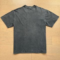 Valeforever Vale T Shirts Washed black with a distressed finish and hot-fix rhinestones.