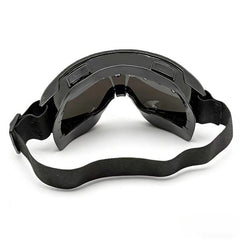 Trendy punk glasses rivets