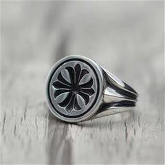 CHH Chrome heart Cross Ring Hip Hop Ring