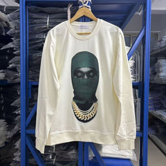 IH NOM UH NIT Crew neck sweatshirt High-quality pure cotton streetwear style