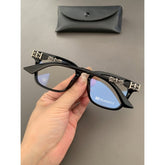 CHH Chrome Hearts Glasses Silver Versatile Myopia Eyeglasses Frame