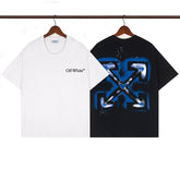 OFF WHITE T SHIRTS High-quality pure cotton high-street style