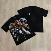 DUAA T shirts European and American streetwear brands with hot-fix rhinestones